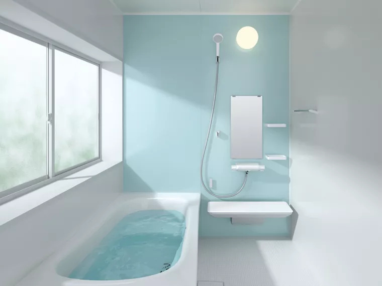 狭い浴室・お風呂のリフォーム,TOTO「サザナ」