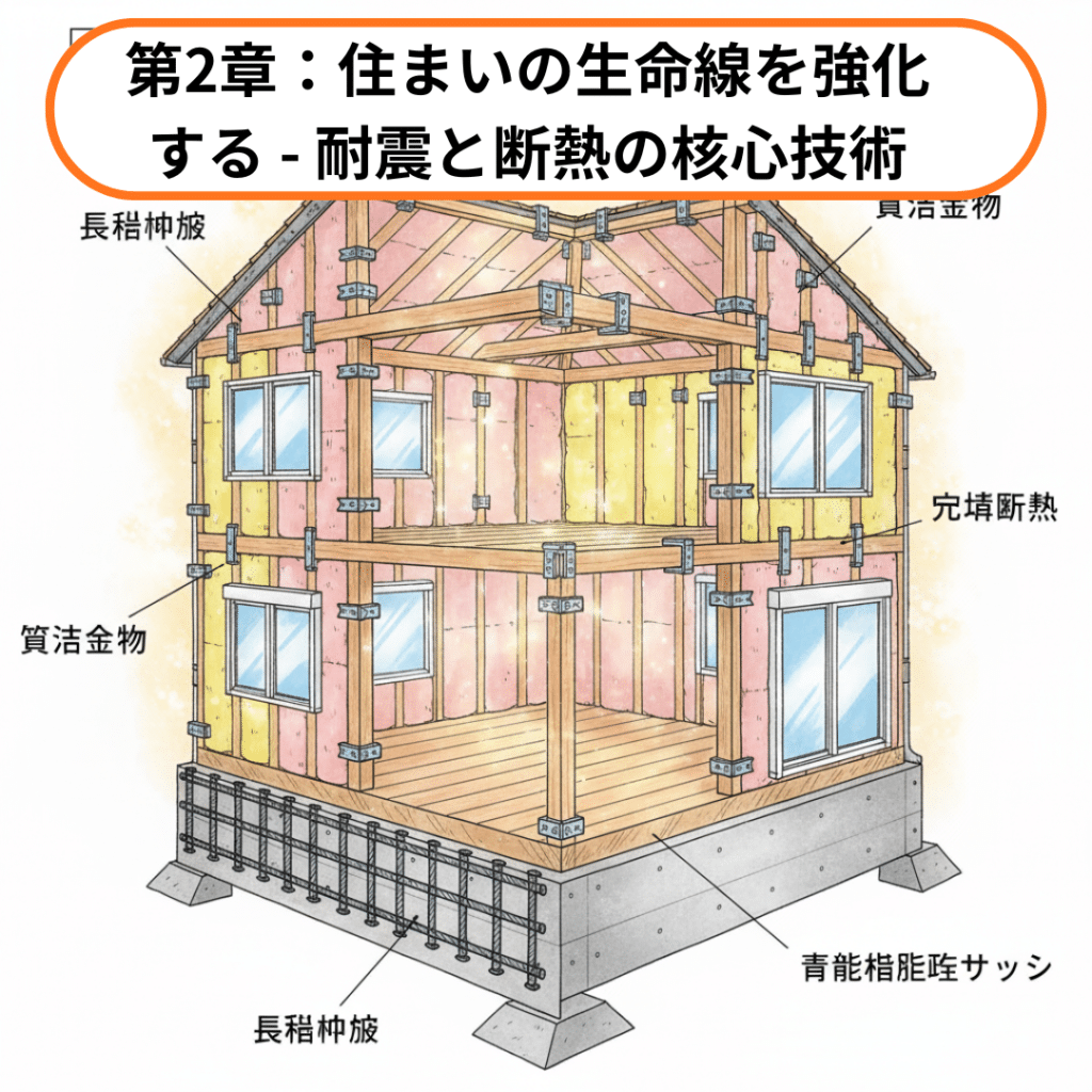 住まいの生命線を強化する - 耐震と断熱の核心技術のイメージ画像