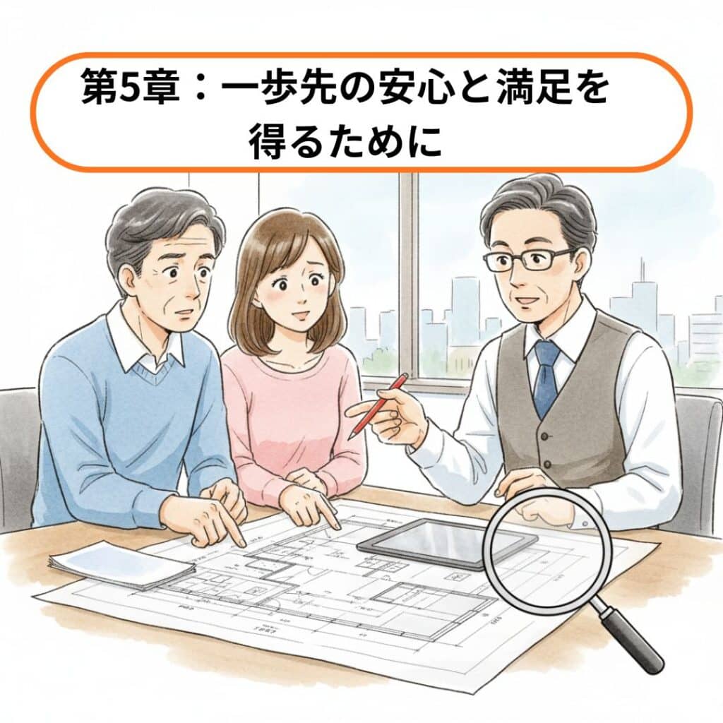 一歩先の安心と満足を得るためにのイメージ画像