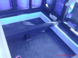 断熱・気密工事中の写真１