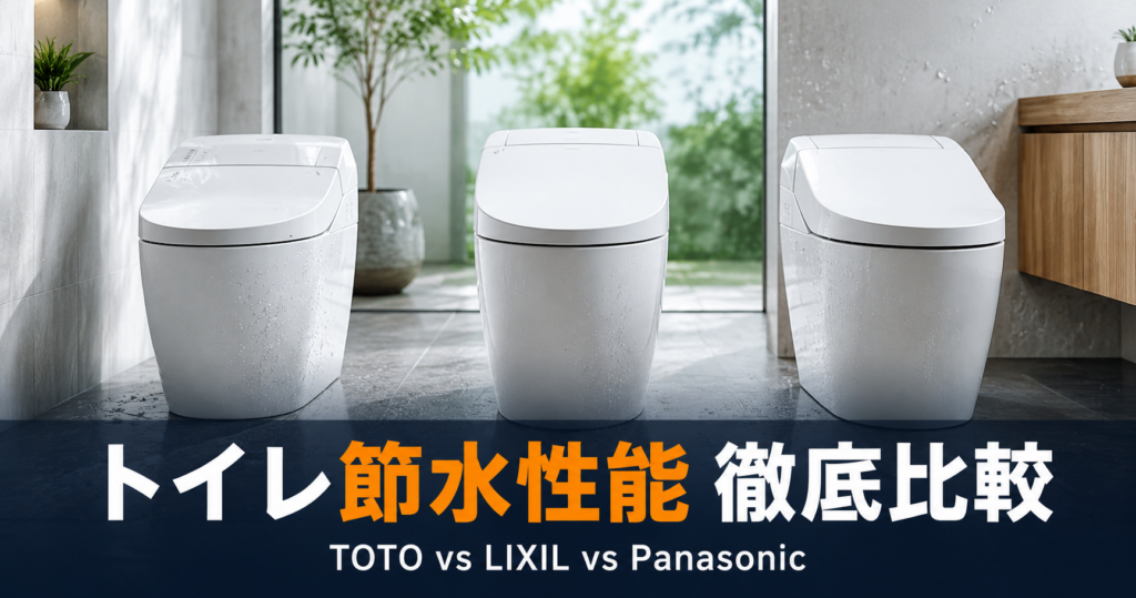 トイレ節水性能 徹底比較